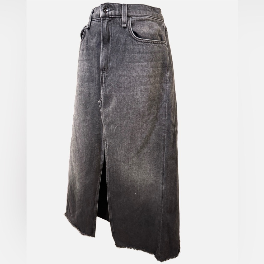 Rag & Bone | Clyde Denim Skirt In Washed Black - NWOT - Picture 6 of 14